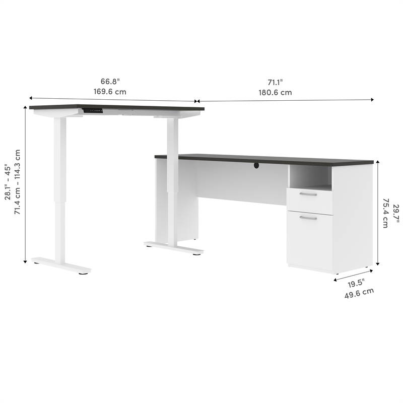Bestar Upstand 72