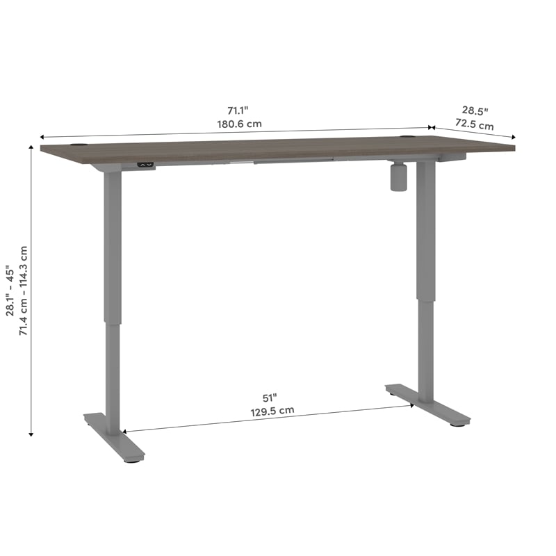 Bestar Upstand 30x72