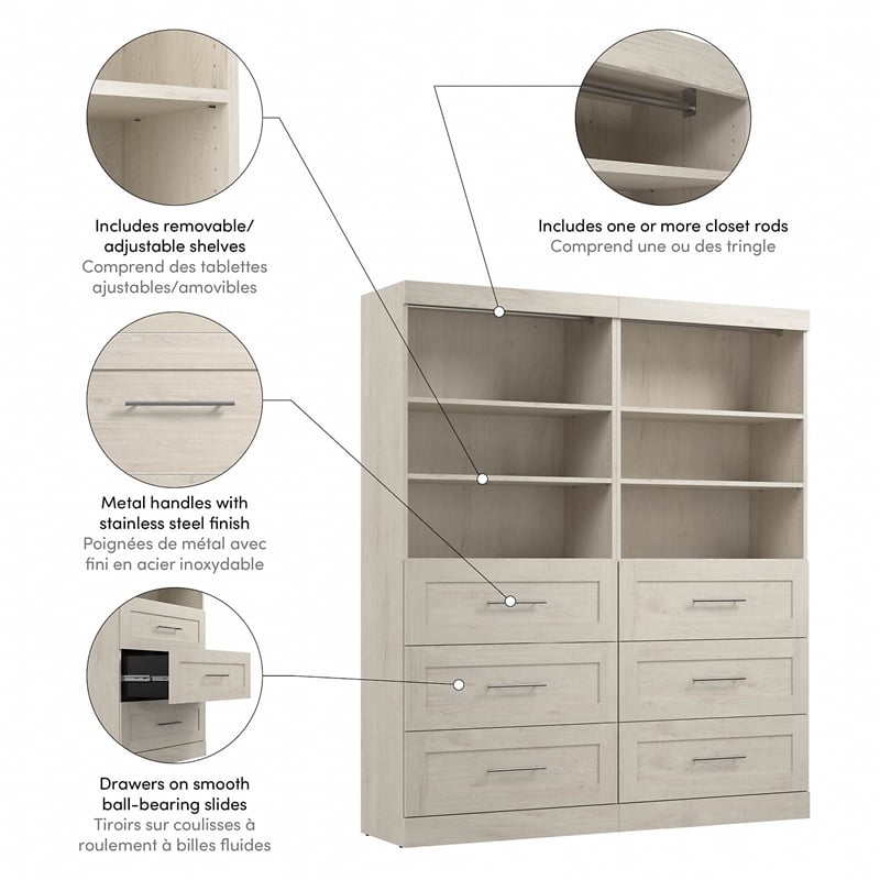 Pur 3 Drawer Set for Pur 36W Closet Organizer