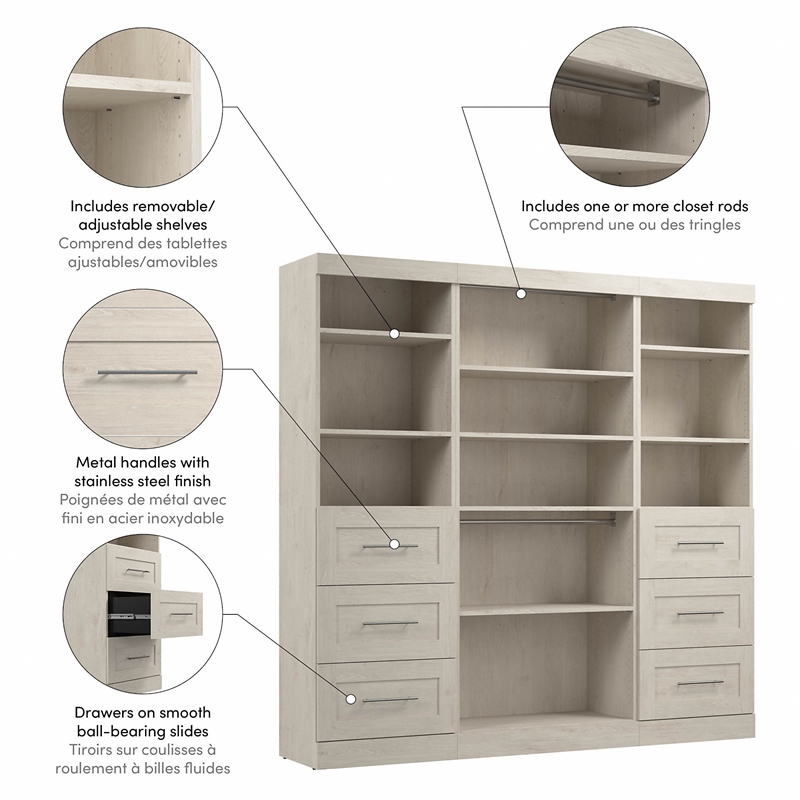 Pur 3 Drawer Set for Pur 36W Closet Organizer