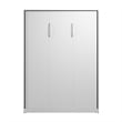 Bestar USA Claremont Contemporary Engineered Wood Full Murphy Bed in White