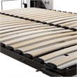 Bestar Lumina Modern Engineered Wood Full Murphy Bedroom Sets - White
