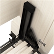 Bestar Lumina Engineered Wood Full Murphy Bedroom Sets in White Chocolate