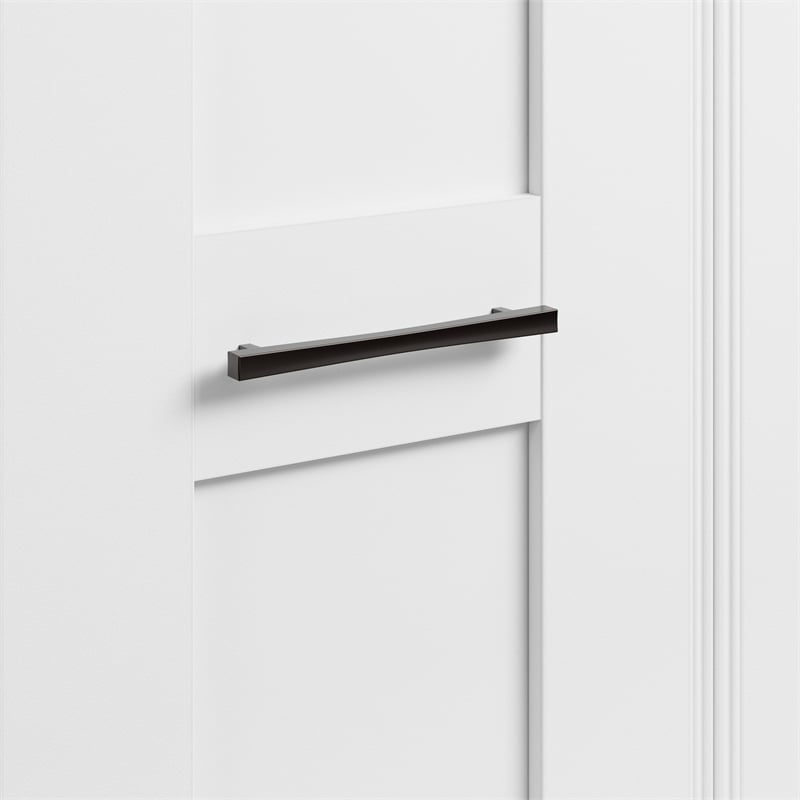 Bestar Edge 25W Closet Organizer with Drawers in White