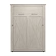 Bestar Key West 63W Full Murphy Bed - Engineered Wood in White