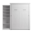 Bestar Key West Queen Murphy Bed with Closet Organizer (94W) - Engineered Wood