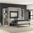 Bestar Key West Queen Murphy Bed with Closet Organizers (119W) - Engineered Wood