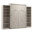 Bestar Key West Queen Murphy Bed with Closet Organizers (119W) - Engineered Wood