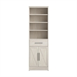 Bestar Key West 25W Closet Organizer with Drawer and Doors - Engineered Wood