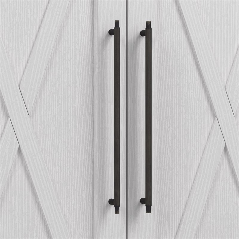 Bestar Key West 25W Closet Organizer with Drawer and Doors - Engineered Wood