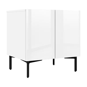 24W Modular Storage Cabinet with Doors - Engineered Wood