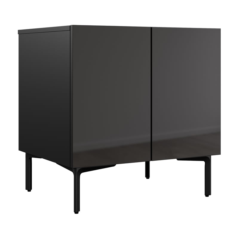 24W Modular Storage Cabinet with Doors - Engineered Wood