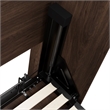 Pur 65W Queen Size Murphy Bed in Black Walnut - Engineered Wood
