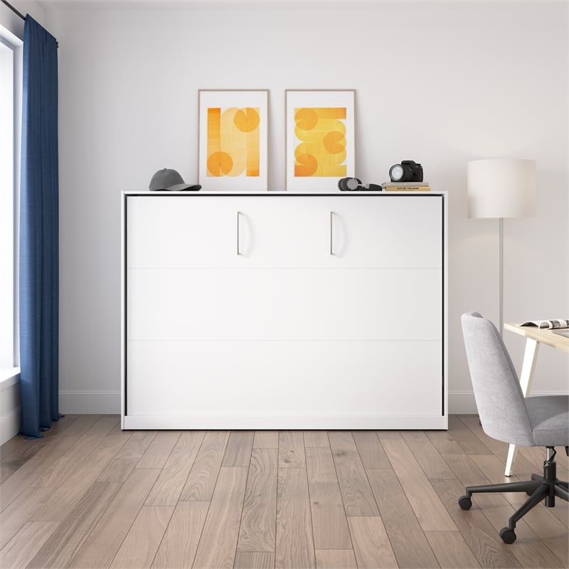 Claremont 80W Full Horizontal Murphy Bed - Engineered Wood