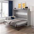 Claremont 80W Full Horizontal Murphy Bed - Engineered Wood