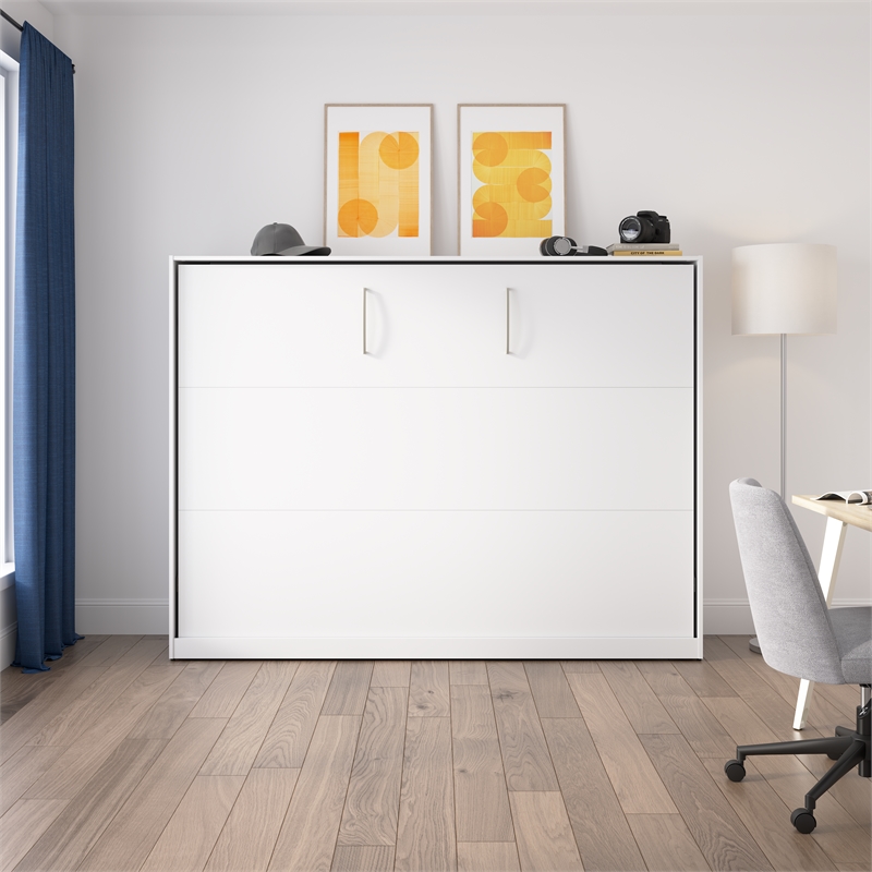 Claremont 85W Queen Horizontal Murphy Bed - Engineered Wood