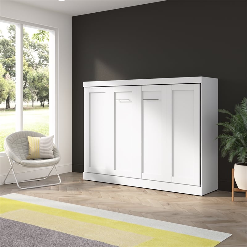Pur 80W Full Horizontal Murphy Bed - Engineered Wood