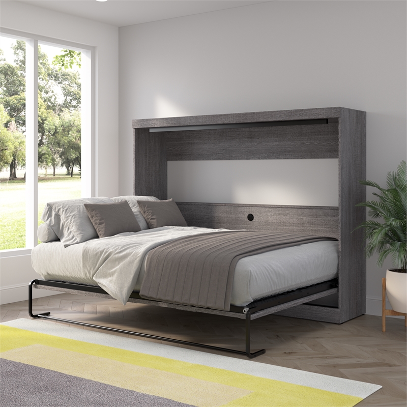 Pur 85W Queen Horizontal Murphy Bed - Engineered Wood