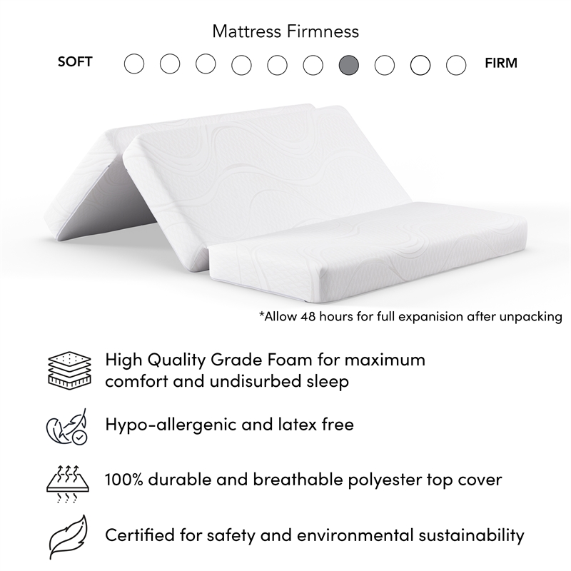 Key West 59W Full Murphy Cabinet Bed with Drawer Mattress - Engineered Wood