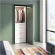Florence 25W x 25D Closet System with 4 Drawers Slab - Engineered Wood