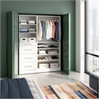 Florence 61W x 16D Closet System with Drawers Slab - Engineered Wood