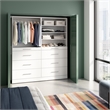 Florence 71W x 16D Closet System with Drawers Slab - Engineered Wood
