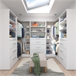 Florence 105W x 61D U Shaped Walk-In Closet System Slab - Engineered Wood