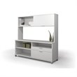 Bestar Pro-Linea  Hutch with Doors in White