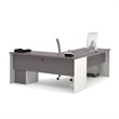 Bestar Connexion L-Shaped Desk in Sandstone