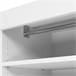 Bestar Pur 86W Closet Organizer System in White - Engineered Wood