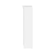 Bestar Versatile Wood Queen Murphy Bed with 2 Closet Organizers in White