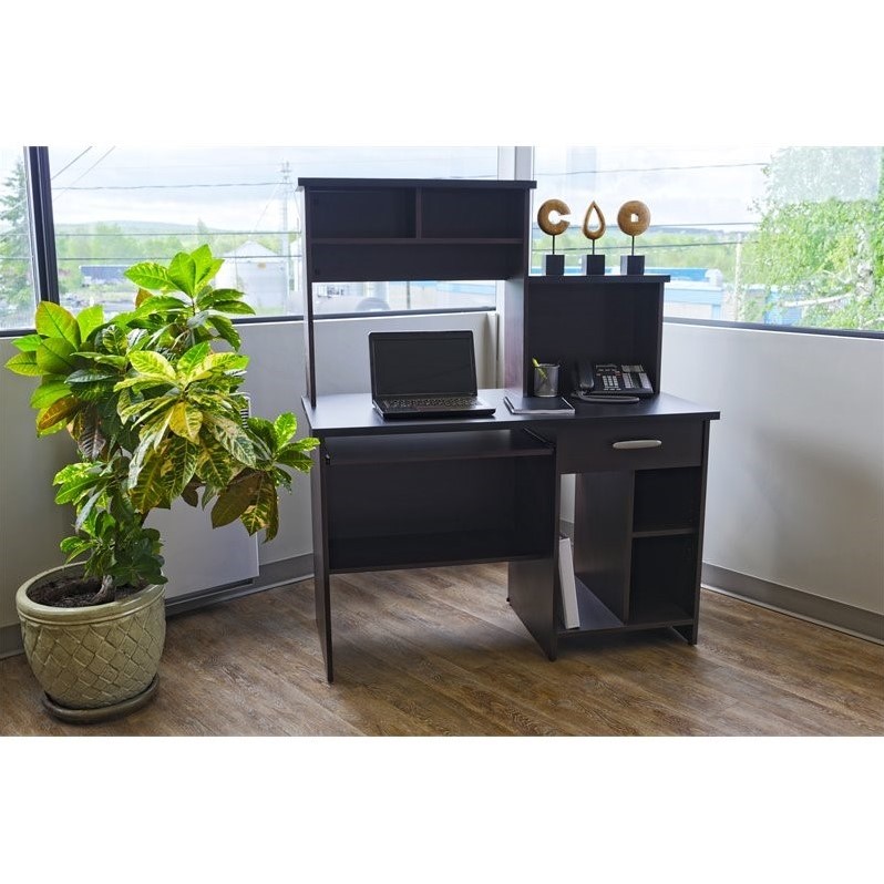 Bestar Active Computer Workstation In Black 86450 2118 Bestar Active Computer Workstation In Black