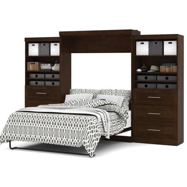 queen murphy bed with drawers