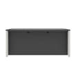 Bestar Connexion Home Office Set with 2 Pedestals in Sandstone and Slate