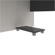 Bestar Connexion Computer Keyboard Shelf in Gray