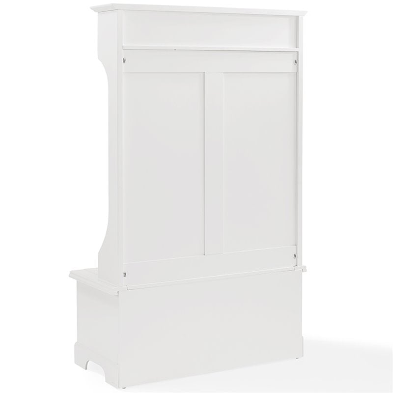 Crosley Campbell Hall Tree in White
