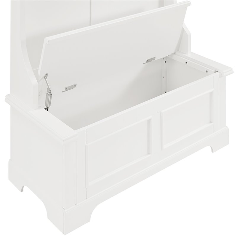 Crosley Campbell Hall Tree in White