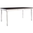 Crosley Furniture Shelby 7 Piece Wood Extendable Dining Set in Distressed White