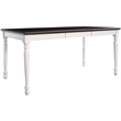 Crosley Furniture Shelby 5 Piece Wood Extendable Dining Set in Distressed White