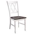 Crosley Furniture Shelby 5 Piece Wood Extendable Dining Set in Distressed White