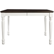 Crosley Furniture Shelby 5 Piece Wood Extendable Dining Set in Distressed White