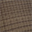 Crosley Furniture Bradenton 5 Piece Metal Patio Sofa Set in Weathered Brown/Sand