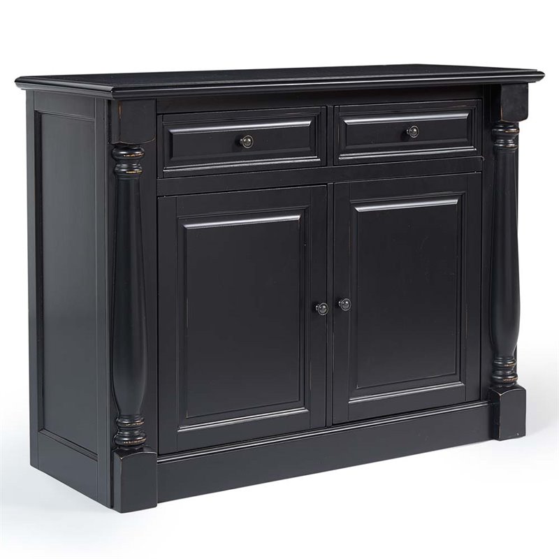 Crosley Shelby 2 Door Buffet In Black And Rubbed Antique Cf4206 Bk Crosley Shelby 2 Door Buffet In Black And Rubbed Antique