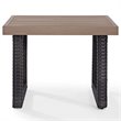 Crosley Beaufort Patio End Table in Brown