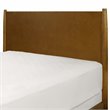 Crosley Furniture Landon Wood King Panel Platform Bed in Acorn Brown