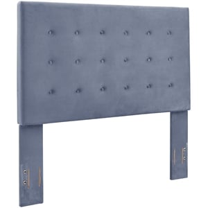 Crosley Furniture Reston Fabric Upholstered King/Cal King Headboard - Cornflower
