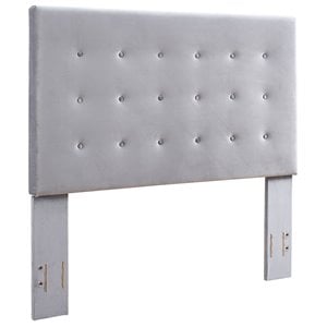 Crosley Furniture Reston Fabric Upholstered King/Cal King Headboard - Shale