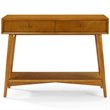 Crosley Furniture Landon 2 Drawer Wood Console Table in Acorn Brown