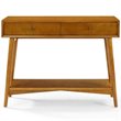 Crosley Furniture Landon 2 Drawer Wood Console Table in Acorn Brown