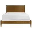 Crosley Landon 2 Piece Mid Century Modern Bedroom Set in Acorn
